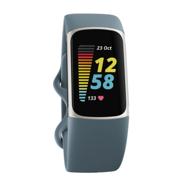 Fitbit Charge 5 (Blue, Bluetooth, Special Import)