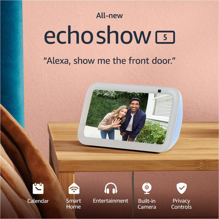 Amazon Echo Show 5 (3rd Gen, Cloud Blue, Special Import)