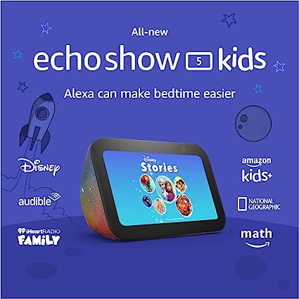Amazon Echo Show 5 Kids (3rd Gen, Galaxy, Special Import)