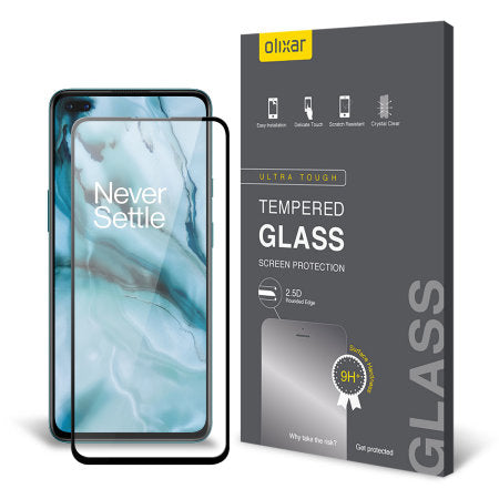 Olixar OnePlus Nord Tempered Glass Screen Protector (Special Import)-Accessories - Smartphones - Cases-Connected Devices