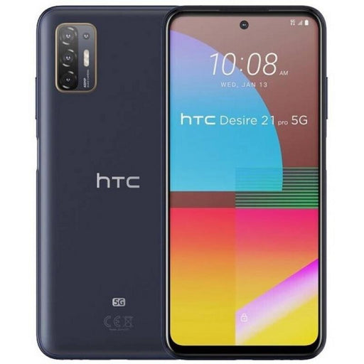 HTC Desire 21 Pro 5G (128GB, Dual Sim, Blue, Special Import)-Smartphones (New)-Connected Devices