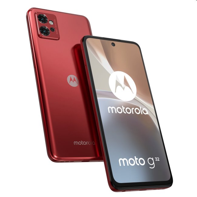 Motorola Moto G32 (128/6GB, Dual Sim, Maroon, Special Import)