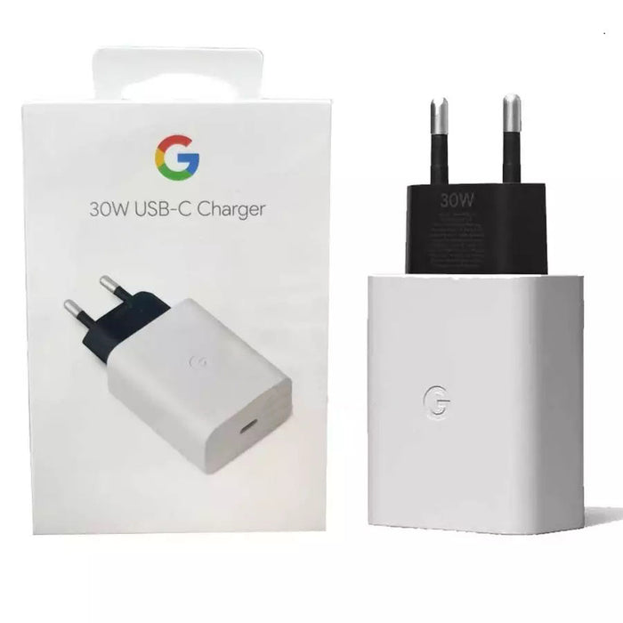 Official Google 30W USB-C Charging adapter (White, Special Import)