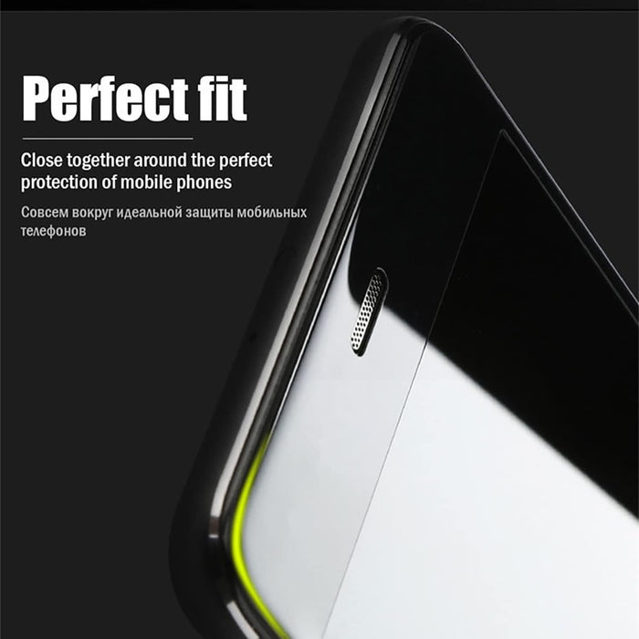 Hugewth Realme C55 Case, Camera Lens Protector with Full Screen Tempered Glass Film (Clear, Special Import)