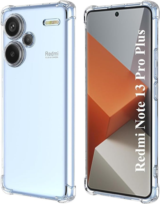 Zubitech Xiaomi Redmi Note 13 Pro+ 5G Case (Clear, Special Import)