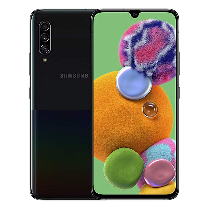 Samsung Galaxy A90 5G (128GB, Black, Special Import)-Smartphones (New)-Connected Devices