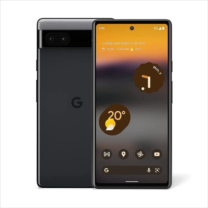 Google Pixel 6a 5G (Pre-Owned, 128GB, Charcoal, Special Import)