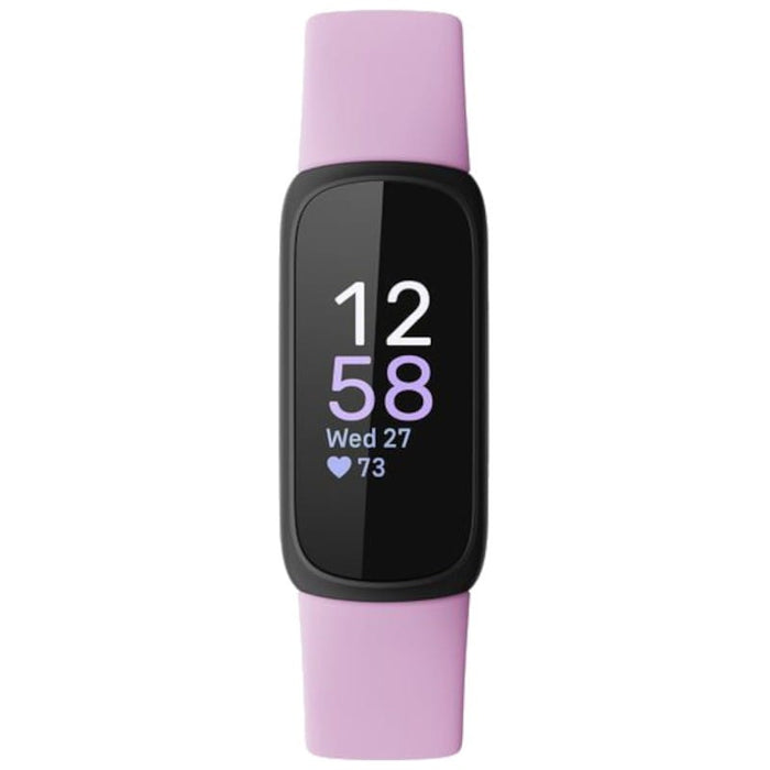 Fitbit Inspire 3  (Black/Lilac, Bluetooth, Special import)