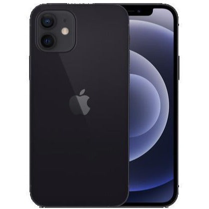 Apple iPhone 12 5G (128GB, Dual Sim, Black, Special Import)-Smartphones (New)-Connected Devices