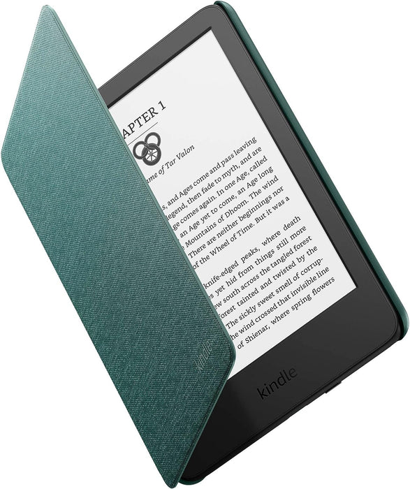 Amazon Kindle 2022, 11th Gen Fabric Cover (Dark Emerald, Special Import)