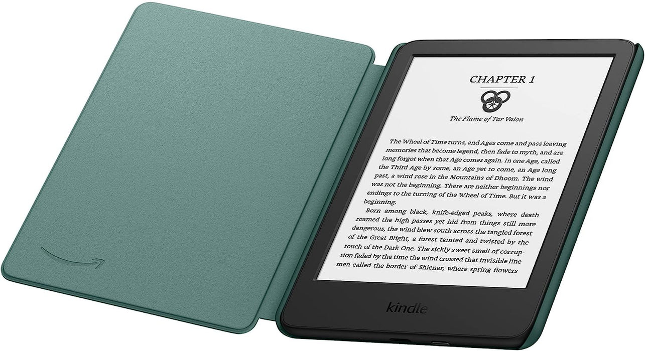 Amazon Kindle 2022, 11th Gen Fabric Cover (Dark Emerald, Special Import)
