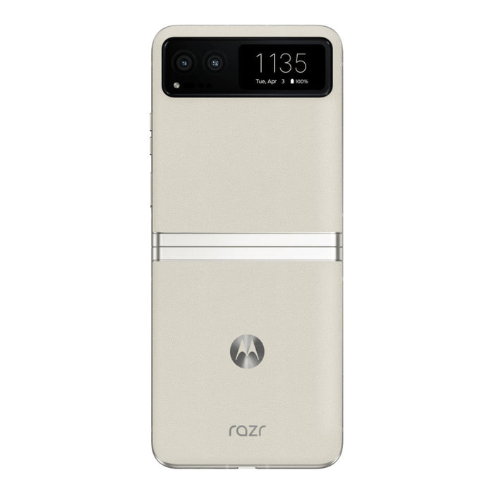 Motorola Razr 40 5G (256GB, Dual Sim, Vanilla Cream, Special Import)