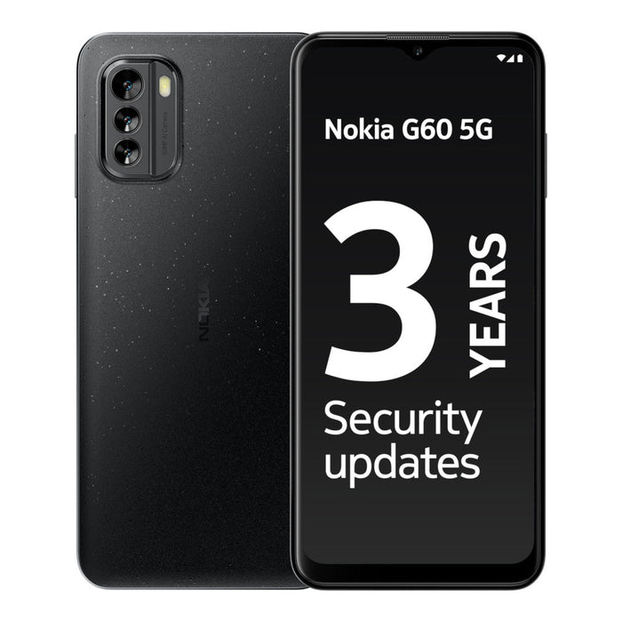 Nokia G60 5G (128GB, Dual Sim, Black, Special Import)