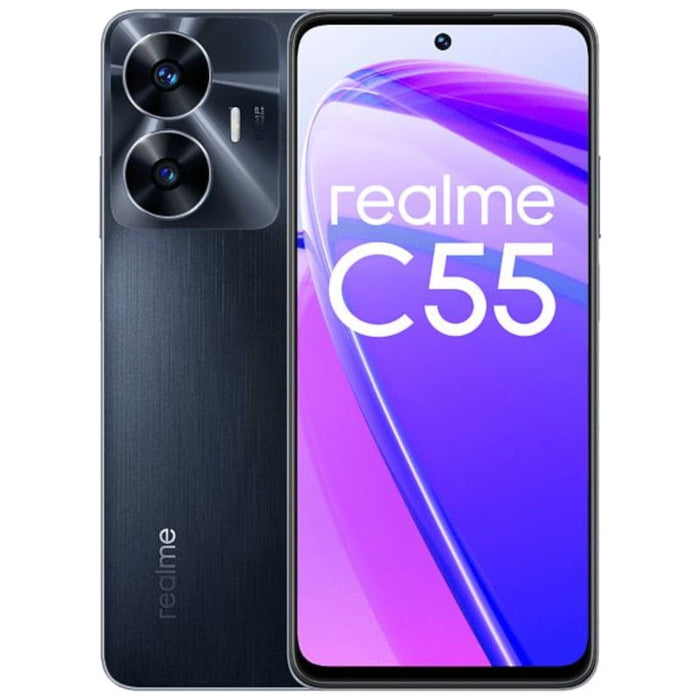 Realme C55 (128GB, Dual Sim, Rainy Night, Special Import)