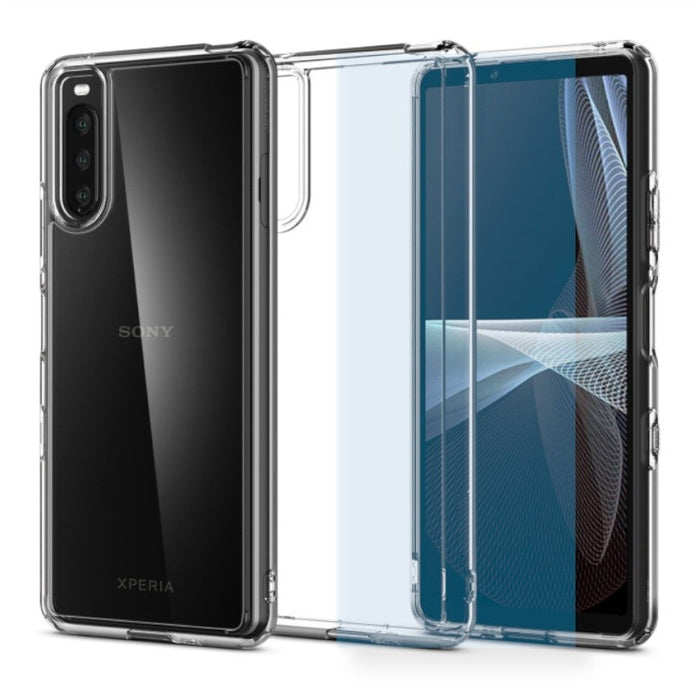 XBase Case + Screen Protector for Sony Xperia 1 III (Clear, Special Import)