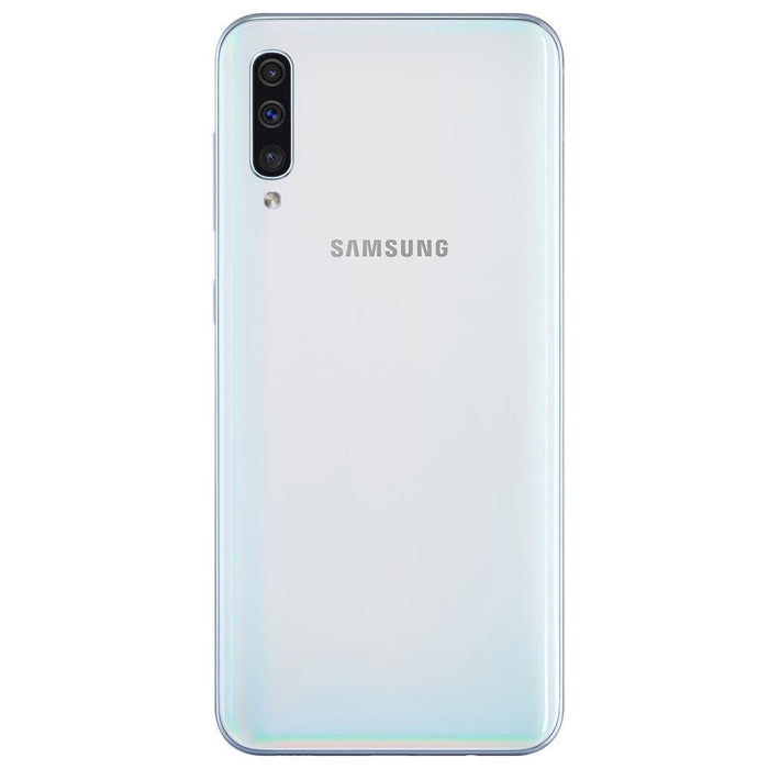Samsung Galaxy A50 (128GB, Dual Sim, White, Special Import)-Smartphones (New)-Connected Devices