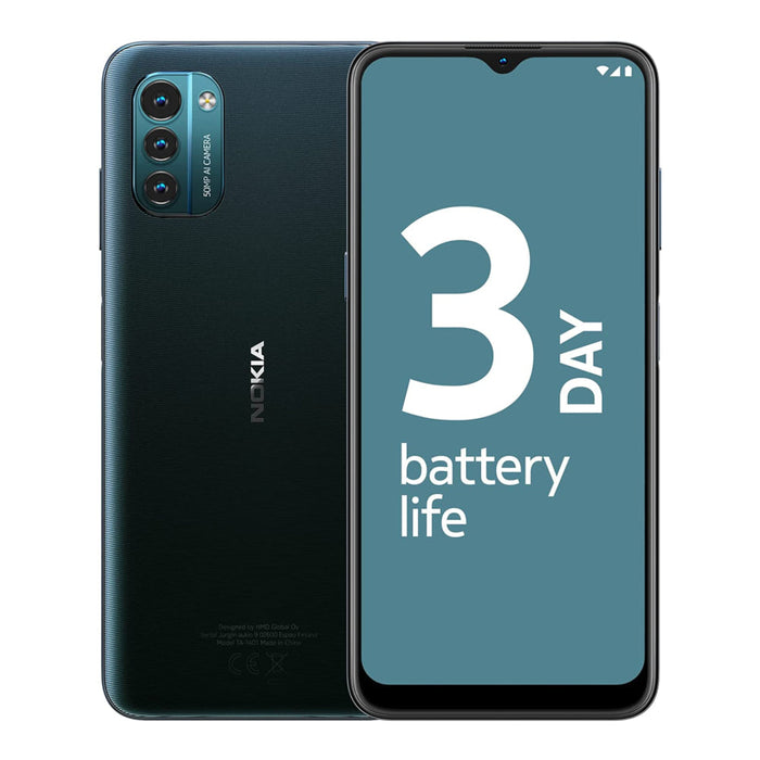 Nokia G21 (64GB, Nordic Blue, Special Import)