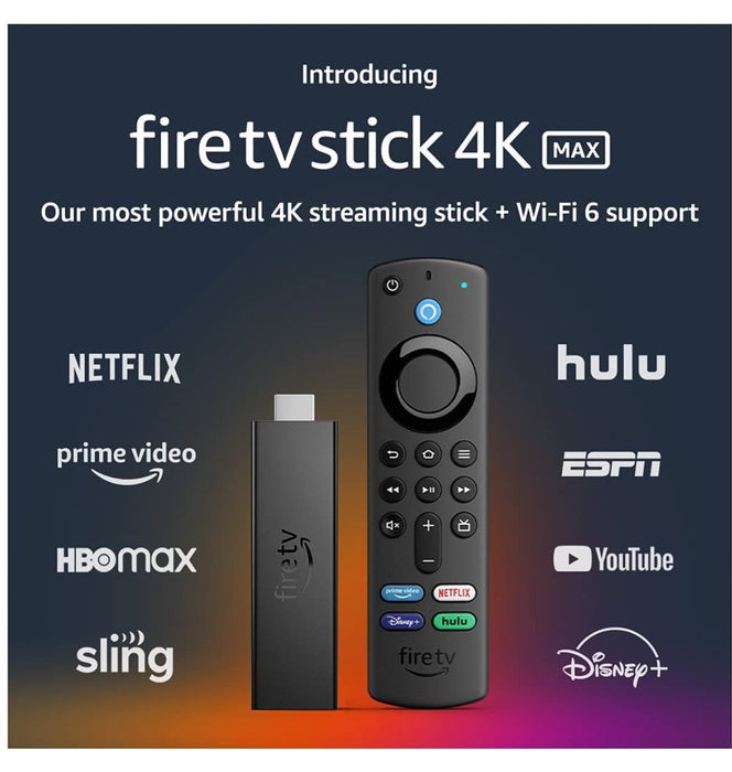 Amazon Fire TV Stick 4K Max (2021, Special Import)