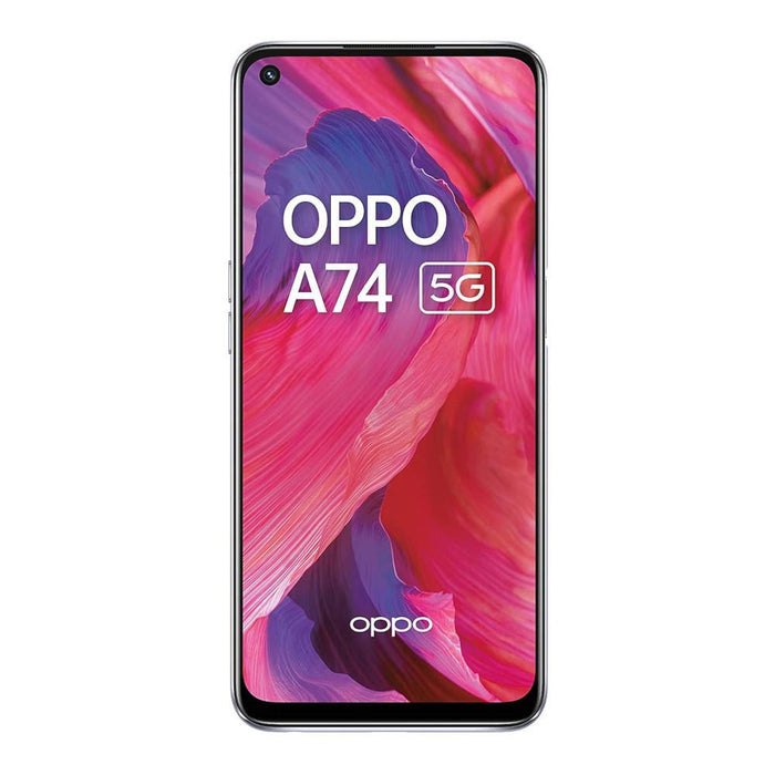 Oppo A74 5G (128GB, Dual Sim, Purple, Special Import)-Smartphones (New)-Connected Devices