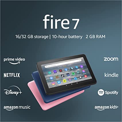 Amazon Fire 7 (2022,12th Gen, 16GB, Black, Special Import)