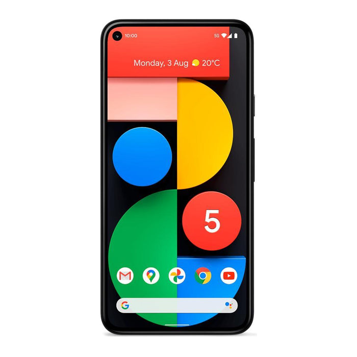 Google Pixel 5 5G (128GB, Just Black, Special Import)-Smartphones (New)-Connected Devices
