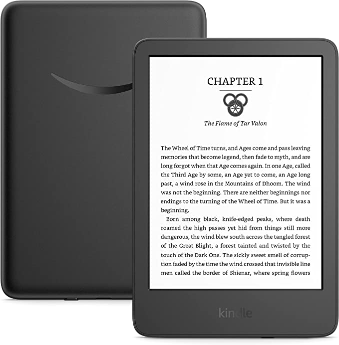 Amazon Kindle (2022, 6", 16GB, Black, Special Import)