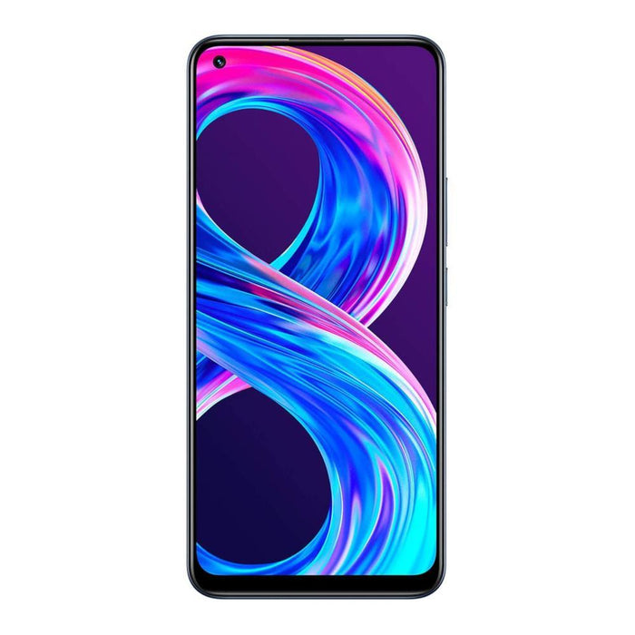 Realme 8 Pro (128GB, Dual Sim, Infinite Blue, Special Import)-Smartphones (New)-Connected Devices
