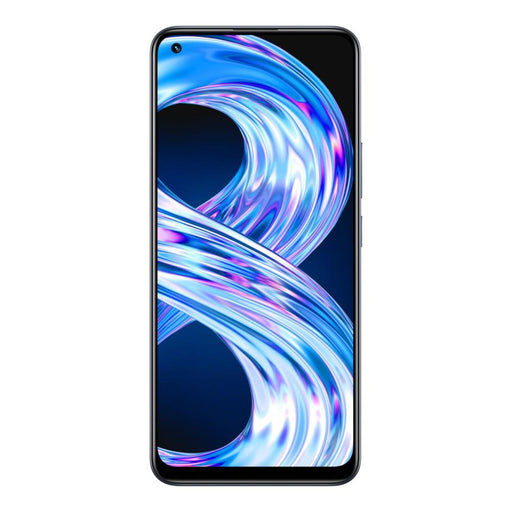 Realme 8 (64GB, Dual Sim, Cyber Black, Special Import)-Smartphones (New)-Connected Devices