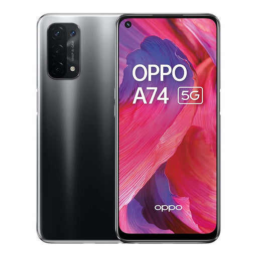 Oppo A74 5G (128GB, Dual Sim, Black, Special Import)-Smartphones (New)-Connected Devices