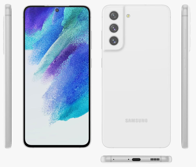 Samsung Galaxy S21 FE 5G (128GB, Dual Sim, White, Local Sock)