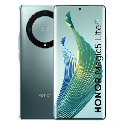 Honor Magic5 Lite 5G (128GB, Dual Sim, Green, Special Import)