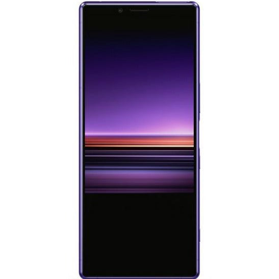 Sony Xperia 1 (128GB, Dual Sim, Purple, Special Import)-Smartphones (New)-Connected Devices