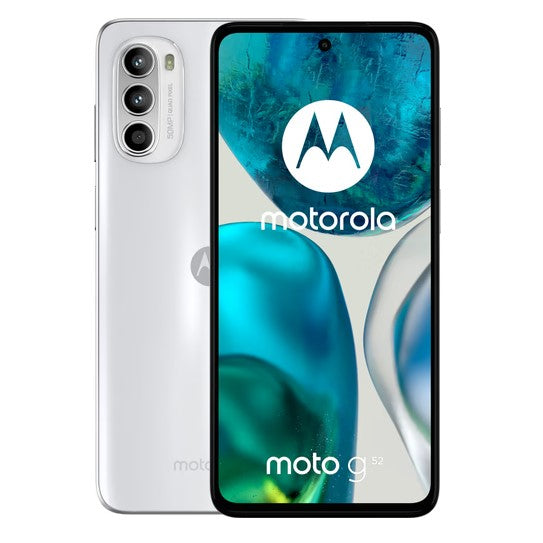 Motorola Moto G52 (128GB, Dual Sim, White, Special Import)