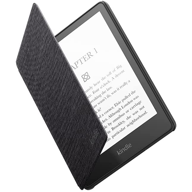 Amazon Kindle Paperwhite 2021, 11th Gen Fabric Cover (Black, Special Import)