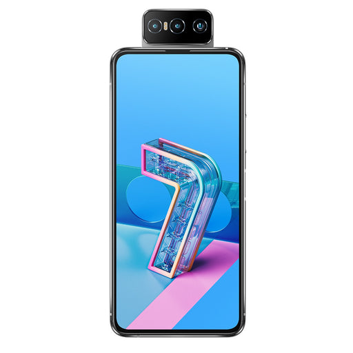 Asus Zenfone 7 5G (128GB, Dual Sim, Pastel White, Special Import)-Smartphones (New)-Connected Devices