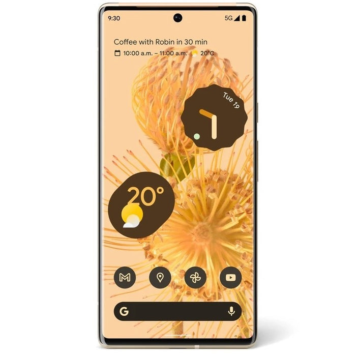Google Pixel 6 Pro 5G (128GB, Sorta Sunny, Special Import)-Smartphones (New)-Connected Devices