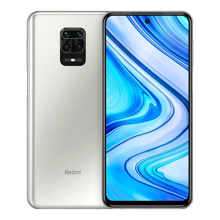 Xiaomi Redmi Note 9 Pro (128GB, 6GB RAM, White, Dual Sim, Special Import)-Smartphones (New)-Connected Devices