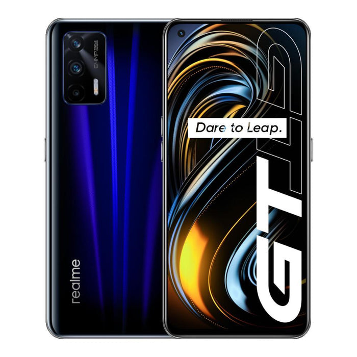 Realme GT 5G (128G, Dual Sim, Blue, Special Import)-Smartphones (New)-Connected Devices