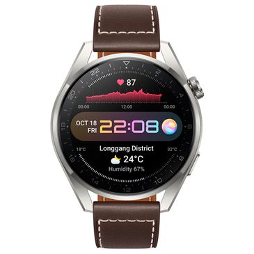 Huawei Watch 3 Pro Classic (Bluetooth, 48mm, Brown, Special Import)-Wearables (New)-Connected Devices