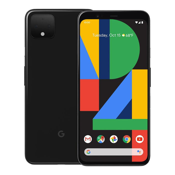 Google Pixel 4 (64GB, Just Black, Special Import)-Smartphones (New)-Connected Devices