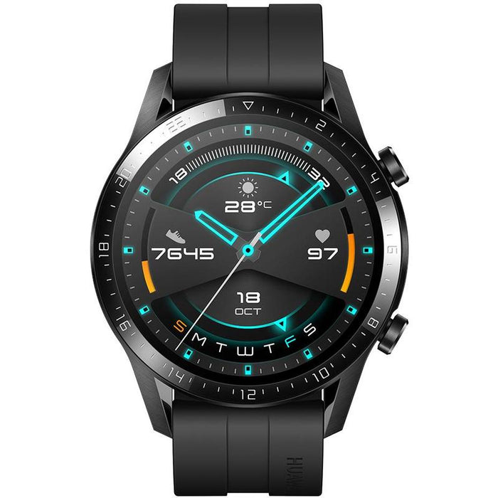 Huawei Watch GT 2 Sport (Bluetooth, 46mm, Black, Special Import)-Wearables (New)-Connected Devices