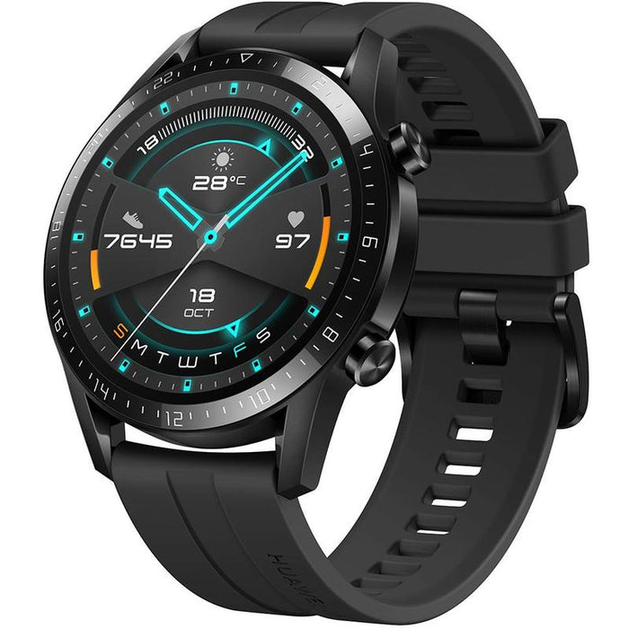 Huawei Watch GT 2 Sport (Bluetooth, 46mm, Black, Special Import)-Wearables (New)-Connected Devices