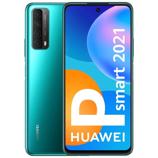 Huawei P Smart (2021, 128GB, Dual Sim, Green, Special Import)-Smartphones (New)-Connected Devices