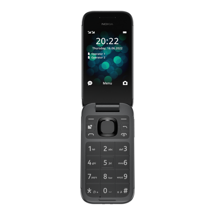 Nokia 2660 Flip 4G (128MB, Black, Special Import)