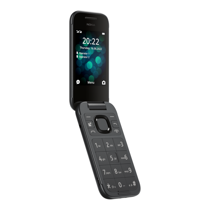 Nokia 2660 Flip 4G (128MB, Black, Special Import)