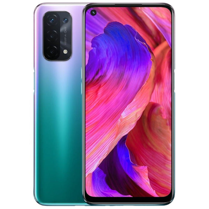 Oppo A74 5G (128GB, Dual Sim, Purple, Special Import)-Smartphones (New)-Connected Devices