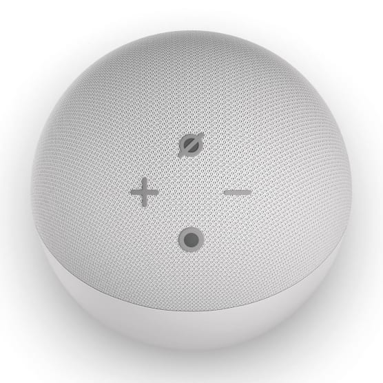 Amazon Echo Dot (4th Gen, Glacier White, Special Import)
