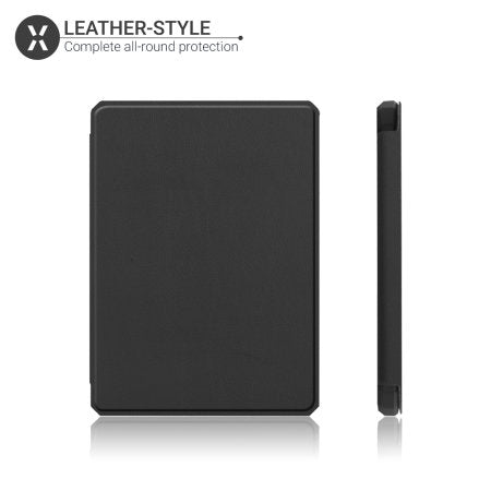Olixar Leather-Style Kindle Paperwhite 2021 11th Gen Case (Black, Special Import)