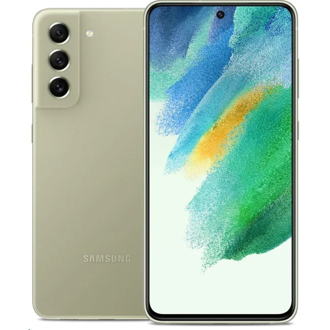 Samsung Galaxy S21 FE 5G (128GB, Dual Sim, Olive, Local Stock)