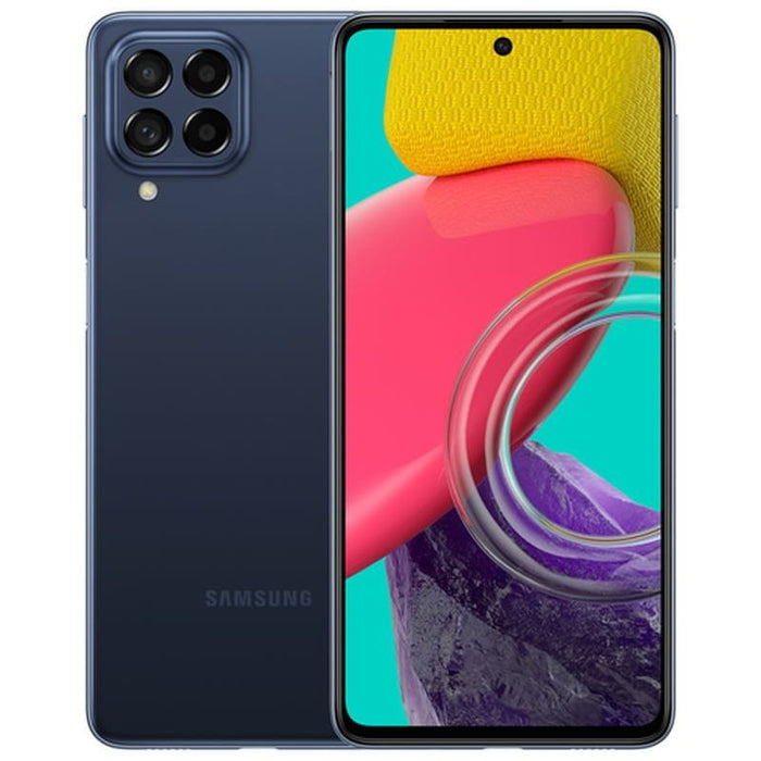 Samsung Galaxy M53 5G (128GB, 6GB, Dual Sim, Blue, Special Import)